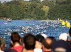 ironman 29.06.2025 schwimmstart 03 © Markus Schaible/Stadt Langen