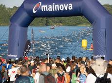 ironman 29.06.2025 schwimmstart 04 © Markus Schaible/Stadt Langen