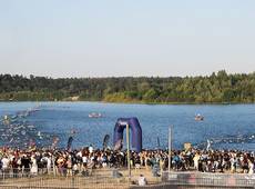 ironman 29.06.2025 schwimmstart 05 © Markus Schaible/Stadt Langen