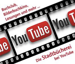 Hier geht's zum YouTube-Kanal der Stadtbücherei Langen © Stadtbücherei Langen