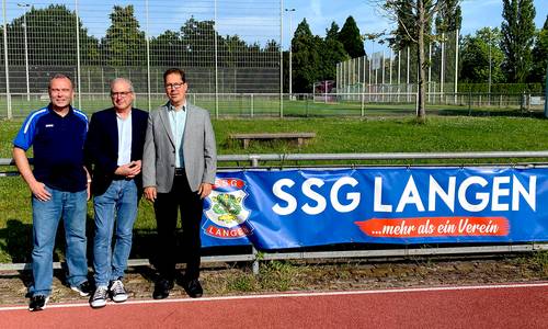 Neue Bahn für die SSG Leichtathleten