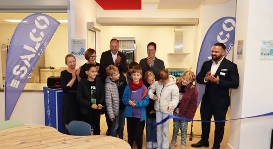 Einweihung der neuen Mensa für die Wallschule © Sabine Dexheimer