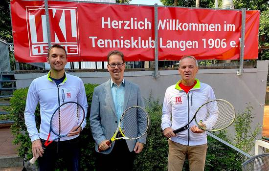 Sonnenschutz Tennisclub © Frank Stupp/Stadt Langen
