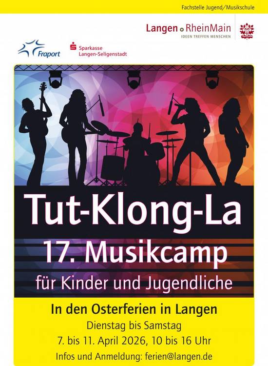 Plakat DIN A3 Tut-Klong-La 2026