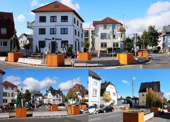 Taunusplatz im Oktober 2025 Fotos: Schaible/Stadt Langen