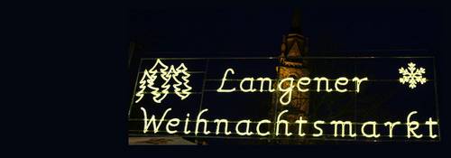 Langener Weihnachtsmarkt Sliderbild Weihnachtsmarkt