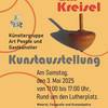 Plakat Art People Kunstkreisel 2025